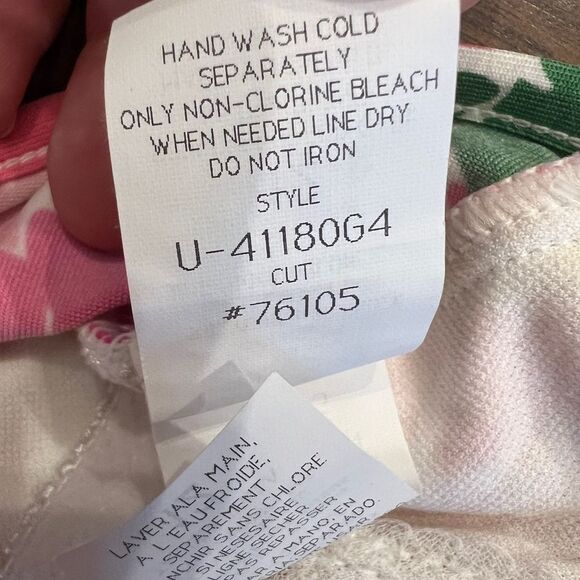 NWT Lauren Ralph Lauren Floral One-Piece Swimsuit Size 12 (W51) - Picture 12 of 13